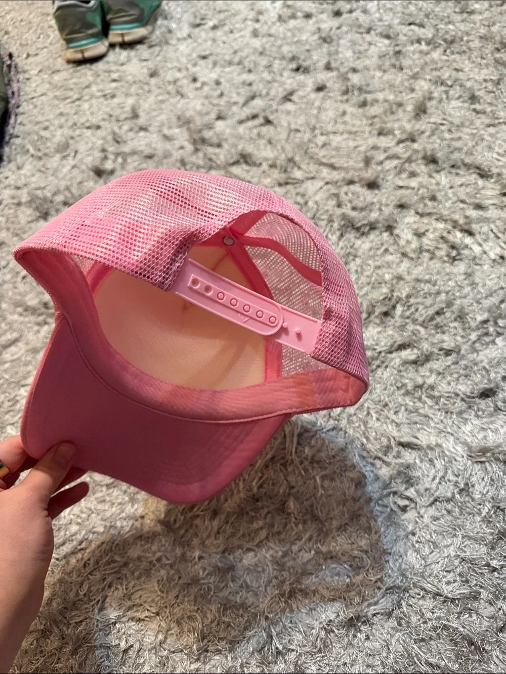Pink Trucker Hat with 